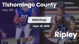 Matchup: Tishomingo County vs. Ripley  2018