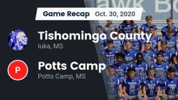Recap: Tishomingo County  vs. Potts Camp  2020