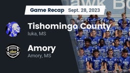 Recap: Tishomingo County  vs. Amory  2023