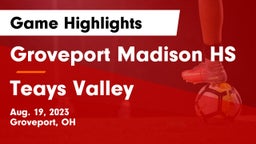 Groveport Madison HS vs Teays Valley  Game Highlights - Aug. 19, 2023
