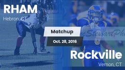 Matchup: RHAM vs. Rockville  2016