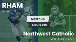 Matchup: RHAM vs. Northwest Catholic  2017