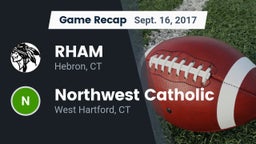 Recap: RHAM  vs. Northwest Catholic  2017