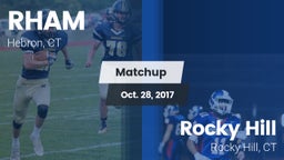 Matchup: RHAM vs. Rocky Hill  2017