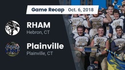 Recap: RHAM  vs. Plainville  2018