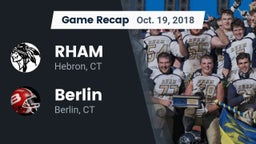 Recap: RHAM  vs. Berlin  2018