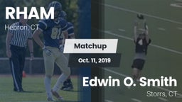 Matchup: RHAM vs. Edwin O. Smith  2019