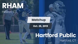 Matchup: RHAM vs. Hartford Public  2019