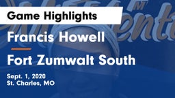 Francis Howell  vs Fort Zumwalt South  Game Highlights - Sept. 1, 2020