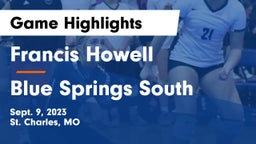 Francis Howell  vs Blue Springs South  Game Highlights - Sept. 9, 2023