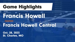 Francis Howell  vs Francis Howell Central  Game Highlights - Oct. 28, 2023