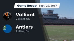 Recap: Valliant  vs. Antlers  2017