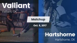 Matchup: Valliant vs. Hartshorne  2017