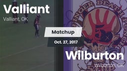Matchup: Valliant vs. Wilburton  2017