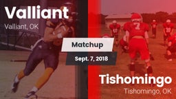 Matchup: Valliant vs. Tishomingo  2018