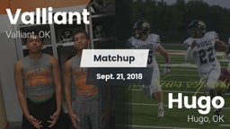 Matchup: Valliant vs. Hugo  2018