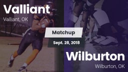 Matchup: Valliant vs. Wilburton  2018
