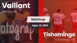 Matchup: Valliant vs. Tishomingo  2019