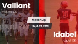 Matchup: Valliant vs. Idabel  2019