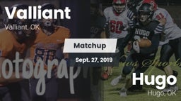 Matchup: Valliant vs. Hugo  2019