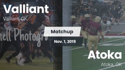 Matchup: Valliant vs. Atoka  2019