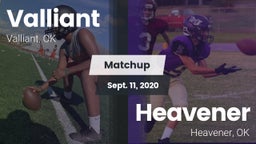 Matchup: Valliant vs. Heavener  2020