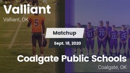 Matchup: Valliant vs. Coalgate Public Schools 2020