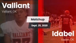 Matchup: Valliant vs. Idabel  2020