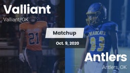Matchup: Valliant vs. Antlers  2020