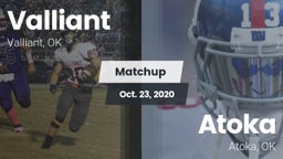 Matchup: Valliant vs. Atoka  2020