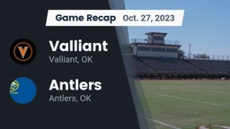 Recap: Valliant  vs. Antlers  2023