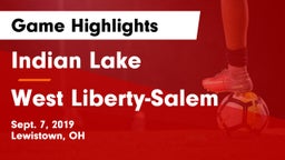 Indian Lake  vs West Liberty-Salem Game Highlights - Sept. 7, 2019