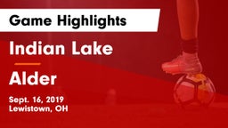 Indian Lake  vs Alder  Game Highlights - Sept. 16, 2019