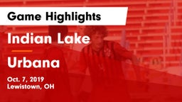 Indian Lake  vs Urbana Game Highlights - Oct. 7, 2019