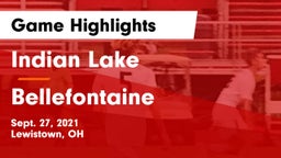 Indian Lake  vs Bellefontaine  Game Highlights - Sept. 27, 2021