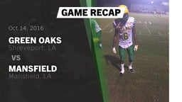 Recap: Green Oaks  vs. Mansfield  2016