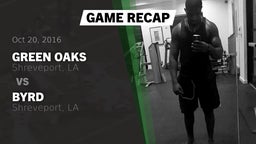 Recap: Green Oaks  vs. Byrd  2016