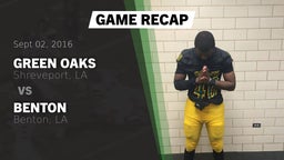 Recap: Green Oaks  vs. Benton  2016