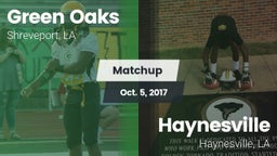 Matchup: Green Oaks vs. Haynesville  2017