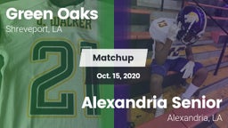 Matchup: Green Oaks vs. Alexandria Senior  2020