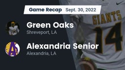 Recap: Green Oaks  vs. Alexandria Senior  2022
