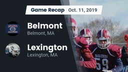 Recap: Belmont  vs. Lexington  2019