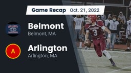 Recap: Belmont  vs. Arlington  2022