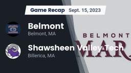 Recap: Belmont  vs. Shawsheen Valley Tech  2023