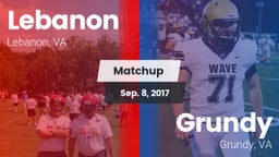 Matchup: Lebanon vs. Grundy  2017