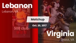 Matchup: Lebanon vs. Virginia  2017