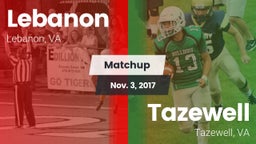 Matchup: Lebanon vs. Tazewell  2017