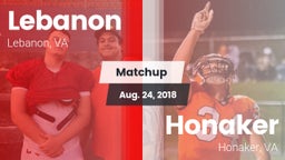 Matchup: Lebanon vs. Honaker  2018