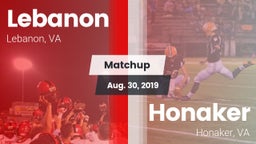 Matchup: Lebanon vs. Honaker  2019