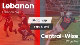 Matchup: Lebanon vs. Central-Wise  2019